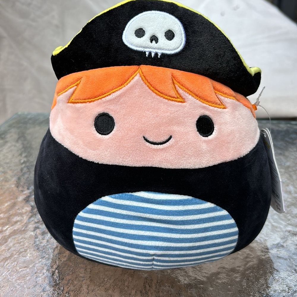Original Squishmallows “Perry” the pirate New with Tags